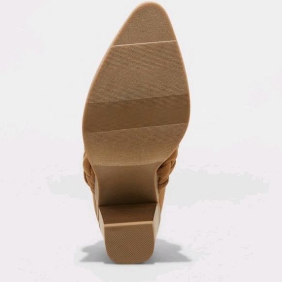 Women's Avis Mule Heels - Universal Thread" Cognac - Picture 4 of 8